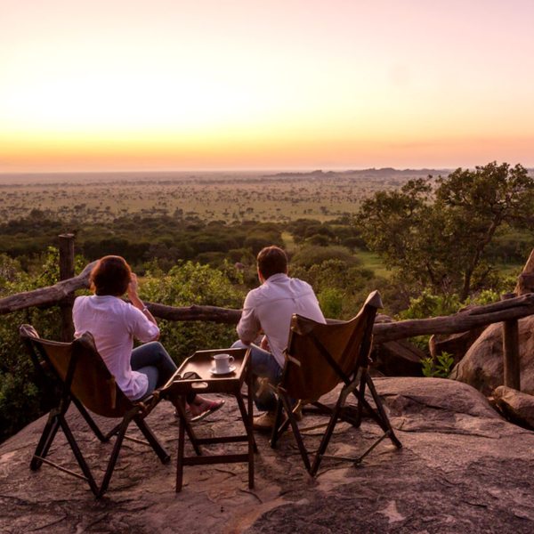 Serengeti Pioneer Camp has lovely views of the southern Serengeti National Park.