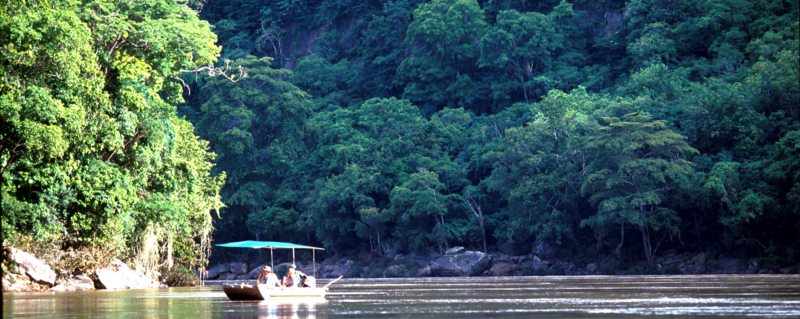 Take a boat ride on the Rufiji River from Sand Rivers Selous.