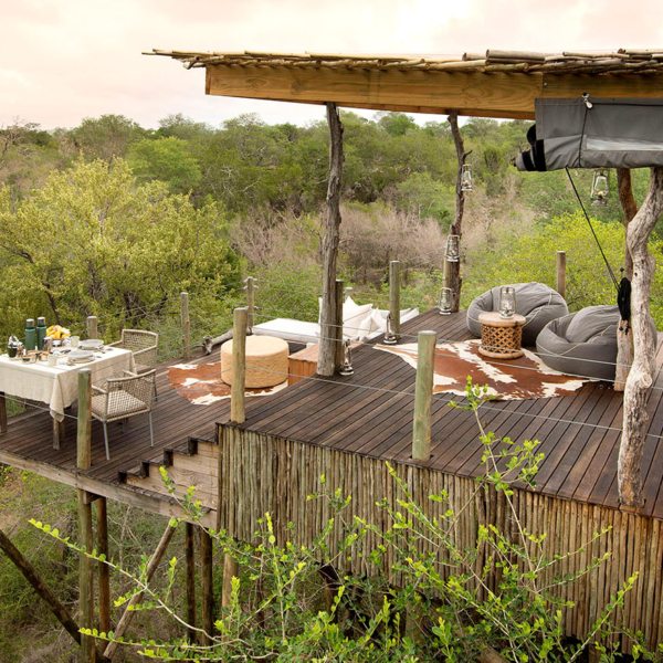 Kingston Treehouse affords spectacular views over the Greater Kruger on a luxury south african safari