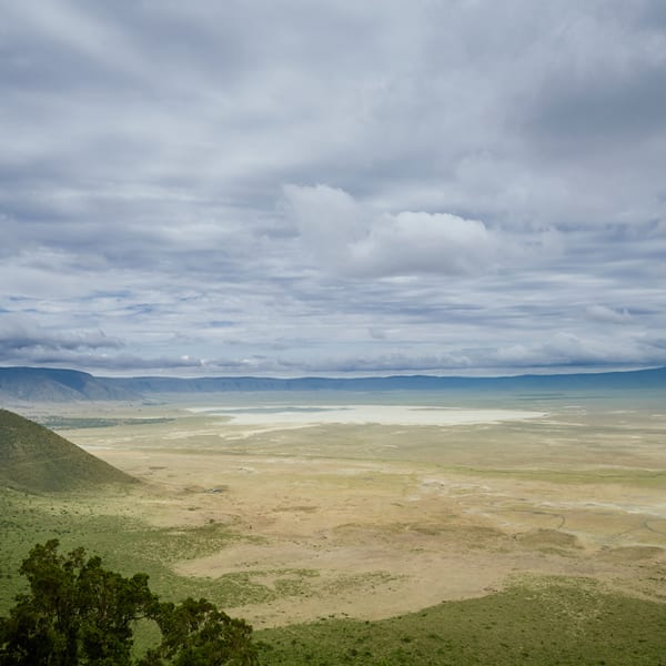 Sanctuary Ngorongoro Crater Camp has a view of the Ngorongoro Crater. © Sanctuary Retreats