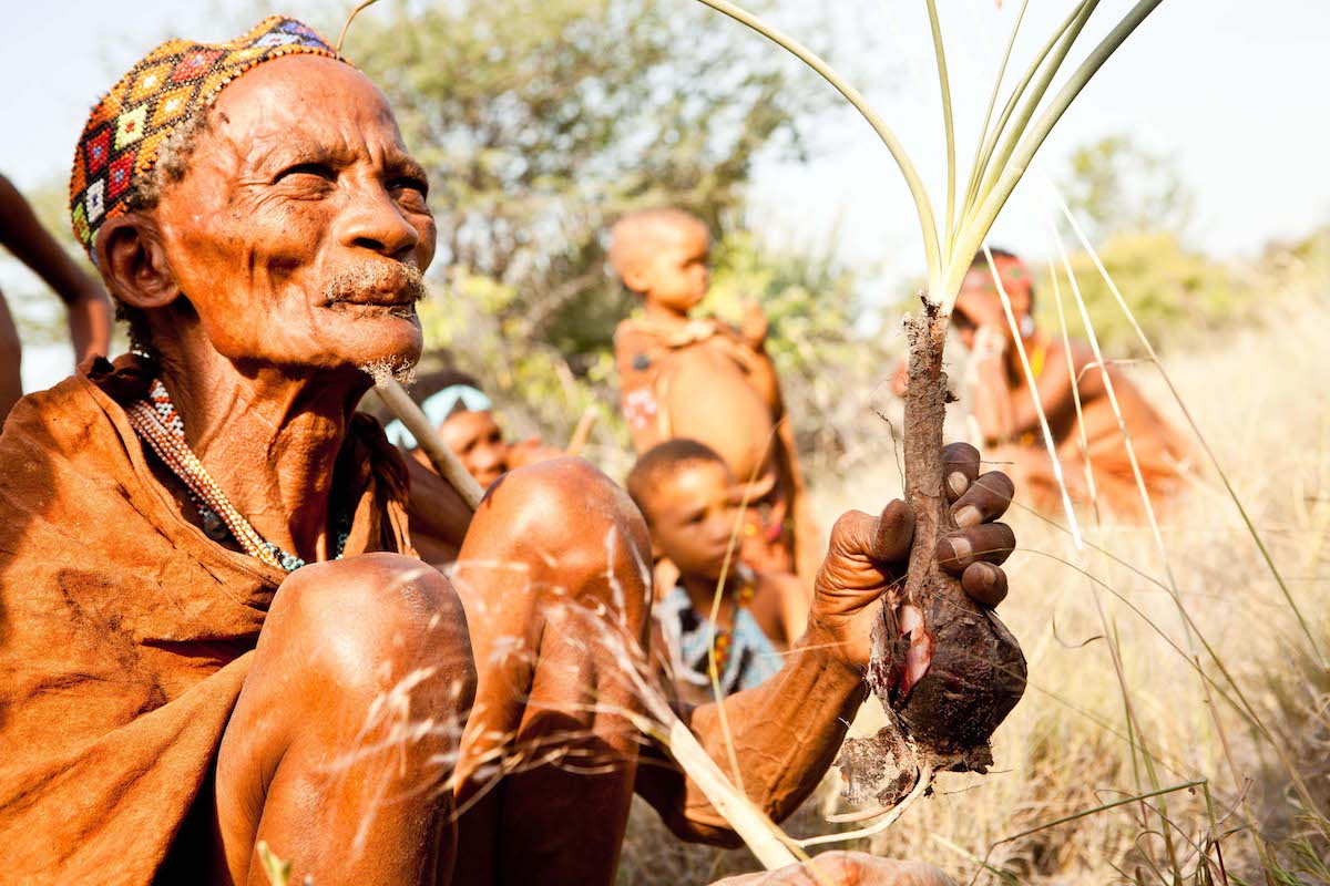 kalahari bushmen clothing