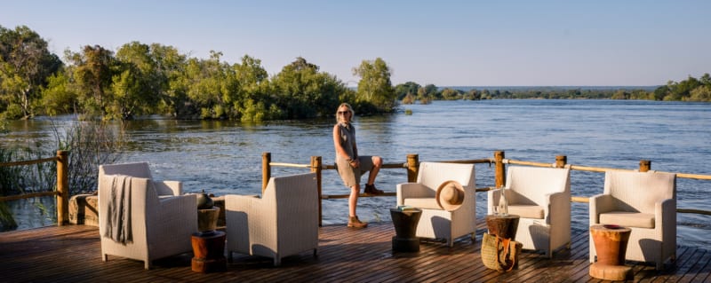 Sanctuary Sussi & Chuma is set on the Zambezi River. © Sanctuary Retreats